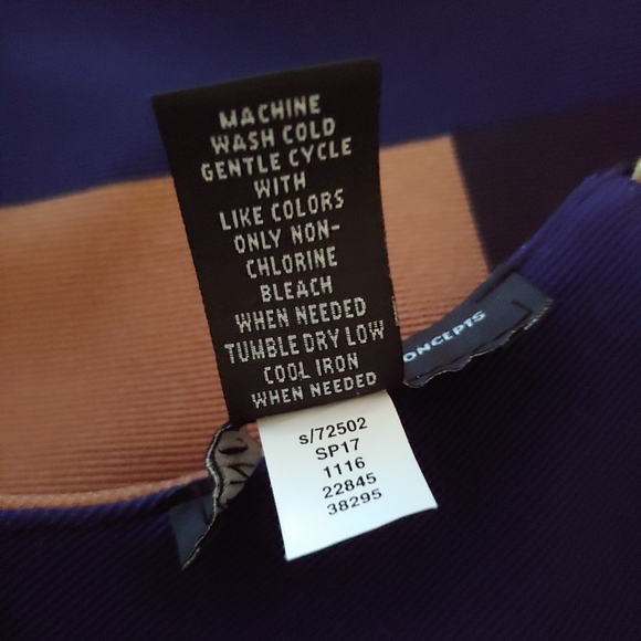 I.N.C Internationalconcepts Color Block Dress 3X - Picture 7 of 7